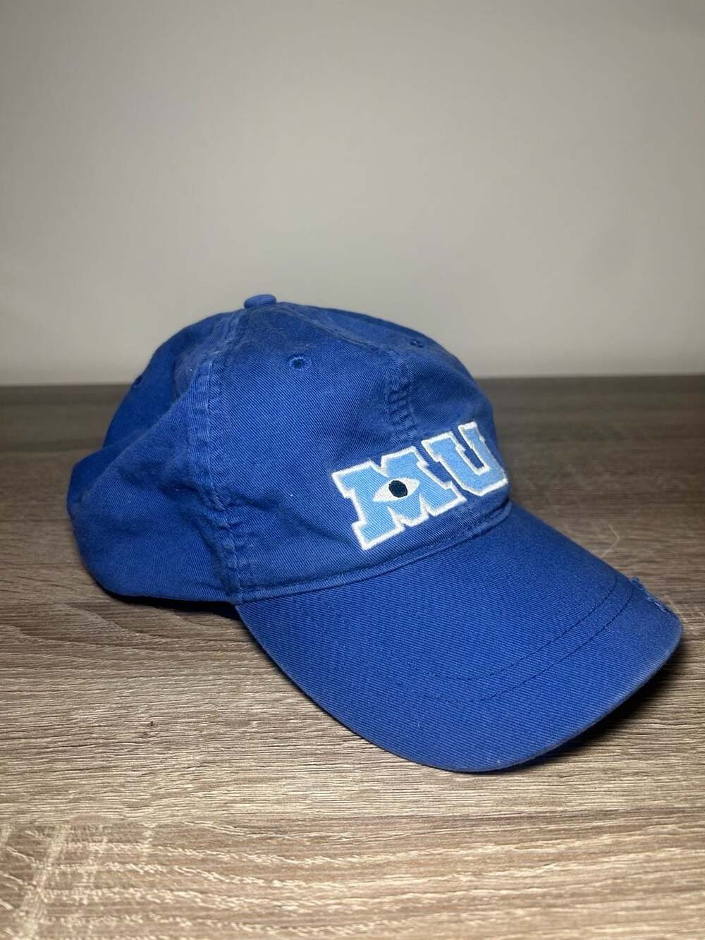 Disney Parks Monsters University MU Baseball Hat Adult Blue Adjustable